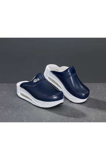 Dr. Mitra Airmax Sole Doctor Nurse Hospital Cook Slippers Navy Blue