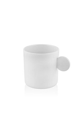 The Mia 300 ml White Porcelain Cotta Limoges Mug