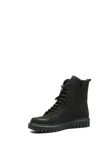 Hammer Jack 102 17945 Μαύρες ανδρικές μπότες Nubuck