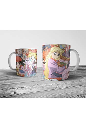 Pixxa Sailor Moon Moon Warrior Mug Cup Model 2