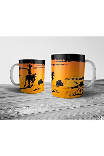 Pixxa Lucky Luke Red Kit Mug Cup Model 1