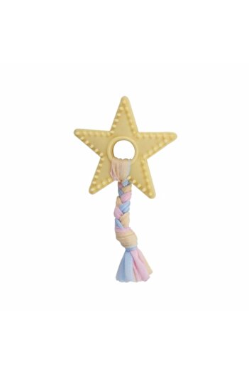 Mixpet Rope Knotted Rubber Star Dog Toy 9.2 cm