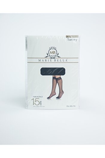 Marie Bella Black Fit 15 Knee-Length 3-Piece Trouser Socks