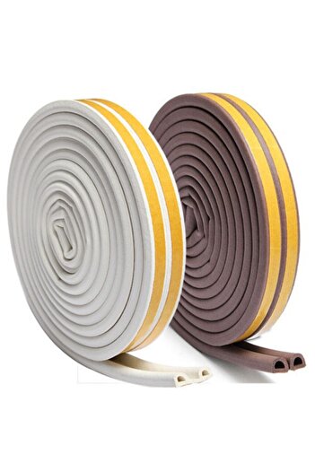 Linex Door Window Tape Wick Adhesive Cold Insulation Tape 5m*2=10m White