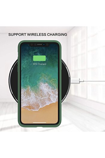 Fibaks iPhone 12/12 Pro Compatible Case Launch Velvet Soft Soft Textured Liquid Silicone