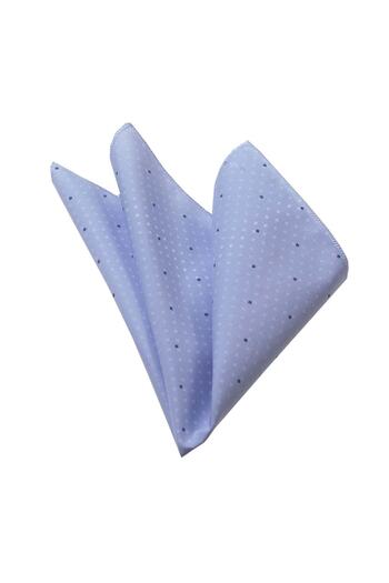 Exve Exclusive Blue Checkered Collar Handkerchief