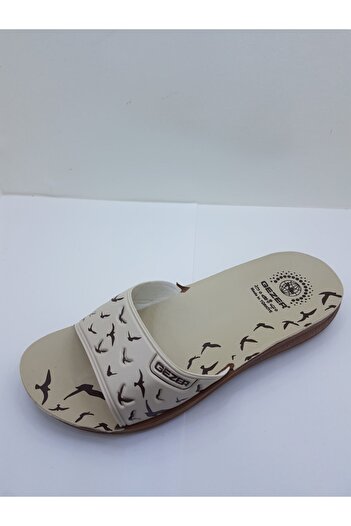 GEZER Women's Cream Slippers