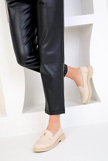 SOHO Beige Women's Casual Shoes 18677