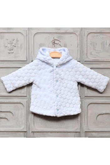 Bebitof Baby Bebitof Dotted and Velsoft Baby Cardigan 60026