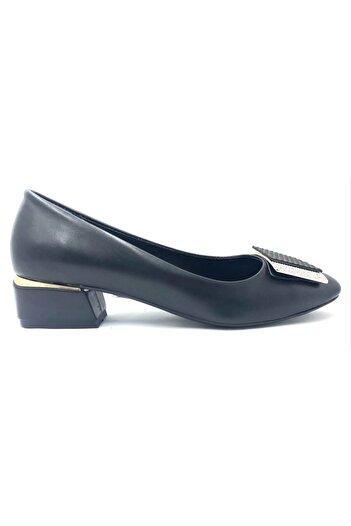 PUNTO 314072 Black Women's Hazelnut Heel Shoes