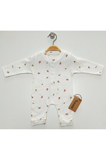 nc gift Cotton Interlock Front Snaps Baby Jumpsuit Without Booties