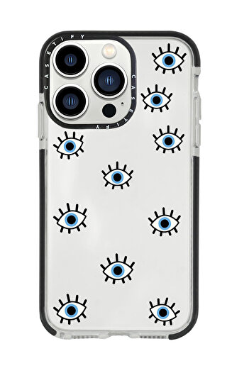 mooodcase iPhone 13 Pro Evil Eye Casetify Shock Absorbing Silicone Phone Case
