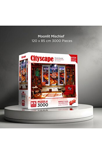 Ks Games 3000 Piece Moonlight Puzzle