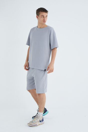 Ayans Pijama 100% Cotton Waffle Oversize Sports Suit