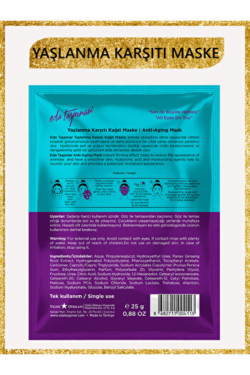 Eda Taşpınar Anti - Aging Maske (EGY0013)