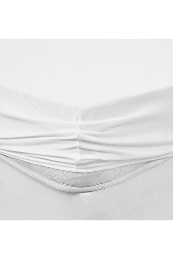 ATACA TEKSTİL Double Elastic Sheet Quality Fabric 100% Cotton, Sheet Cover Set, Breathable Fabric 200x200