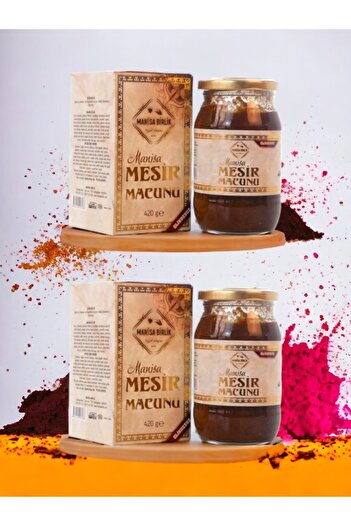 MANİSA BİRLİK Mesir Macunu 420 gr Cam Kavanoz 2 Adet