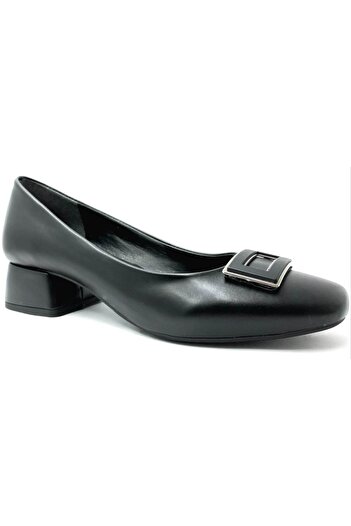 PUNTO 289183 Black Women's Hazelnut Heel Shoes
