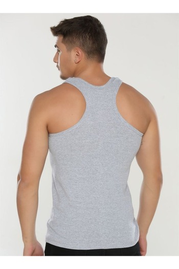 Öztaş Underwear 3 Pieces Men's Cotton Swim Rib Rambo Athlete Undershirt