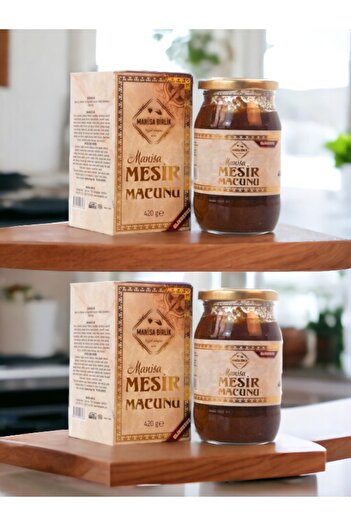 MANİSA BİRLİK Mesir Macunu 420 gr Cam Kavanoz 2 Adet