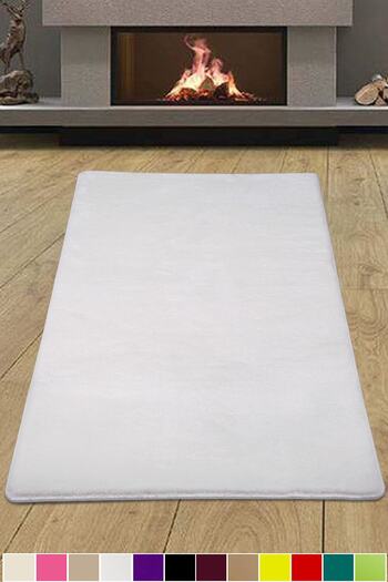 ELVİRAHOME Elite Cream Corridor Entrance Hall Room Carpet Cutting Washable Non-Slip Plush Soft Runner