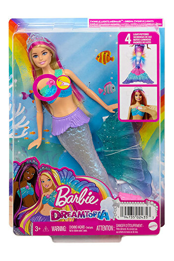 Barbie Dreamtopia Işıltılı Deniz Kızı Mavi 3+ Yaş