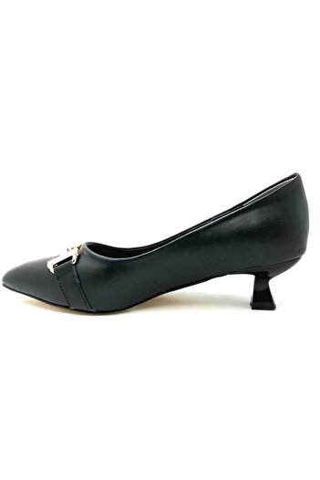 PUNTO 547781 Black Women's Hazelnut Heel Shoes