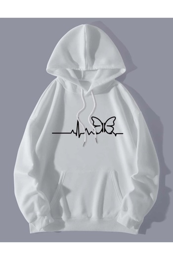 Pisa Art PİSA ART NEW SEASON Unisex 2 ΚΡΙΘΩΝ ΧΟΝΤΡΗ ΜΠΟΥΚΑΛΑ Φούτερ με κουκούλα