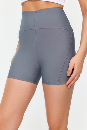 Trendyol Collection Gray Recovery Knitted Sports Shorts/Short Leggings TWOSS21SR0545