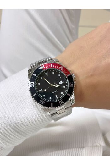 Bimodabu CALENDARED STEEL CORD WRISTWATCH (UNISEX USABLE)
