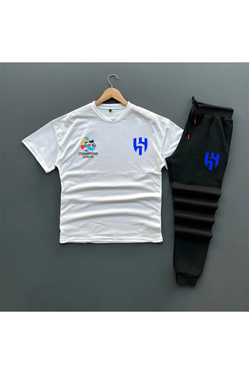 Pisa Art AFC CHAMPIONS LEAGUE AL HILAL TSHIRT-SHIFT SIX CUSTOM COMBIN DESIGN