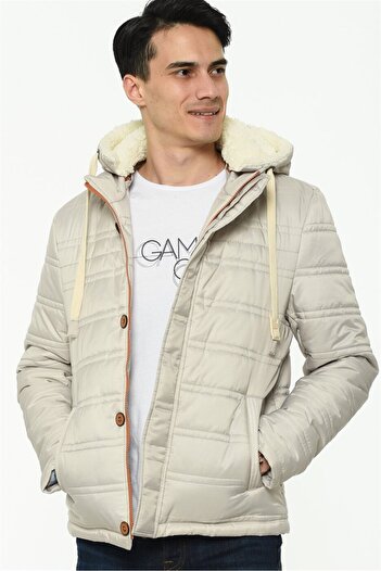 Dewberry M8645 Men's Coat-bone