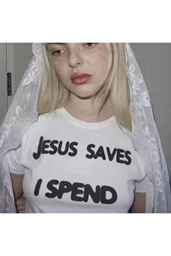 ShordieWorldwide Jesus Saves - Baby Tee
