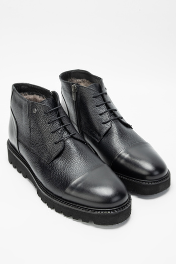 Tamer Tanca Ανδρικές μπότες casual από γνήσιο δέρμα 537 3016 Erk Bot Sk23/24