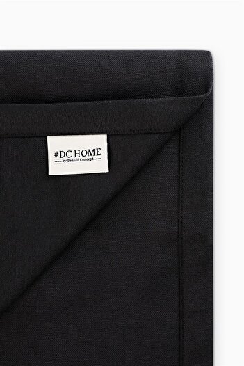 Denizli Concept Roman Tablecloth Black