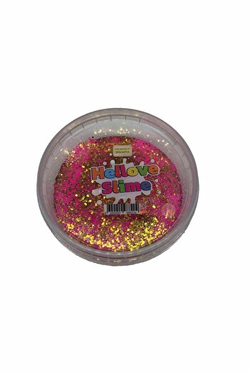 AVMmarketim Slime Glitter Quality 1 Piece Pink Phosphor Color Non-Sticking Fluffy Soft Slime