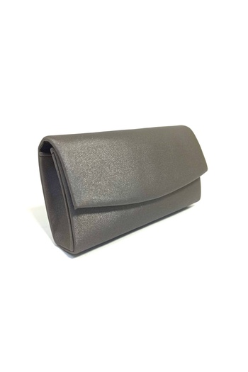 dizaynbag Women's gray satin mini evening bag