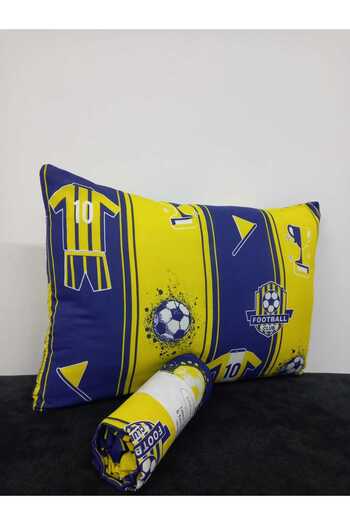 üntaş UNITAS SERENAT FAN HUGGING BLUE PERSONAL RUBBERED LEAF AND PILLOW CASE 100X200
