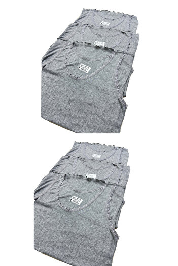 ATİLLA İÇ GİYİM JACQUARD- COTTON ATHLETE- 6 PIECES (GREY)
