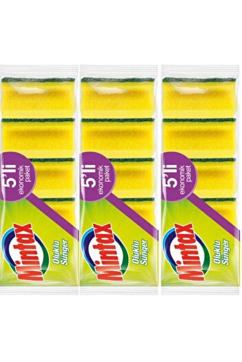 Mintax Corrugated Sponge 5 Pieces X 3 Pieces