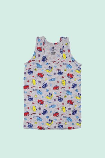 Ceylanoğlu Pack of 6 Printed Lycra Boys' Undershirts