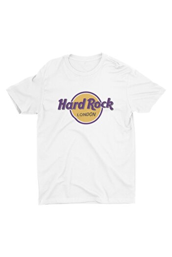 Bubus Unisex Hard Rock London White T-shirt