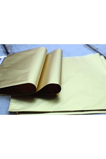 demontecraft Lüx Metalic Gold Клейка подарункова упаковка, 10 шт. (30X35) Розмір
