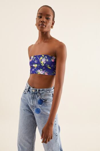 Quincey Bustieră Crop Top pentru femei