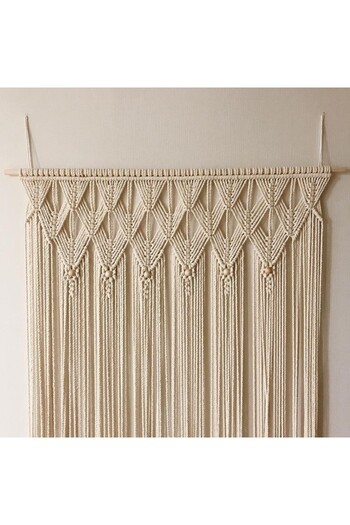 TrendSende Macrame Door Curtain (100*200)