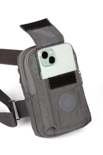 Newish Polo Unisex Cross Strap Shoulder and Waist Bag with Phone Compartment, Daily Sports and Travel