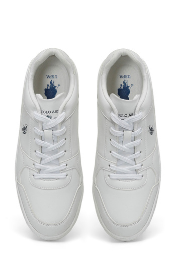 U.S. Polo Assn. Bílé pánské tenisky LEE 4FX