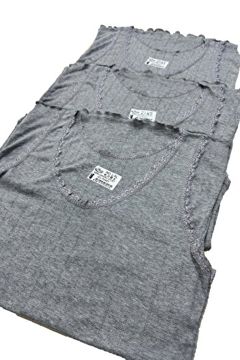 ATİLLA İÇ GİYİM JACQUARD- COTTON ATHLETE- 6 PIECES (GREY)