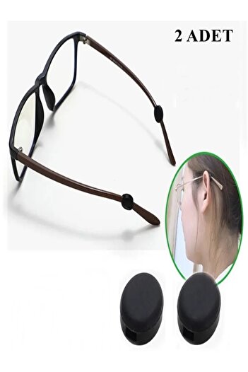 LOVYCO Glasses Anti-Slip Silicone Back of Ear Handle Holder (1 Pair)