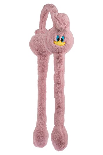 Kitti ARICI STORE PINK COLOR CHILDREN'S PLUSH HEADSET WITH PLAYING HEADSET AND SOUND